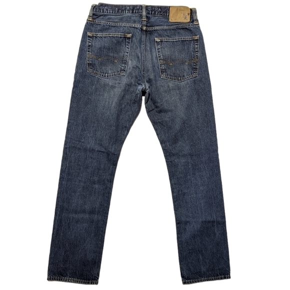 AMERICAN Eagle slim straight jeans sz 32 - Picture 3 of 8